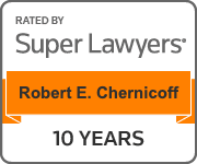 Rated By Super Lawyers Robert E. Chernicoff 10 years